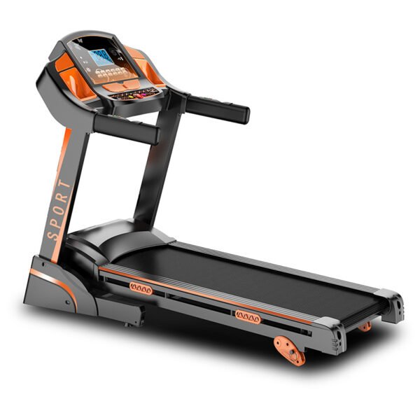 Tapis de course 2,0 HP/220 V, écran tactile 7" LCD, 1,0–14,0 km/h, surface 1250×420 mm, charge maxi 120 kg