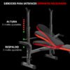 Banc de musculation pliable polyvalent, dossier réglable, équipement de fitness moderne pour la maison, fabriqué en acier, résistance accrue