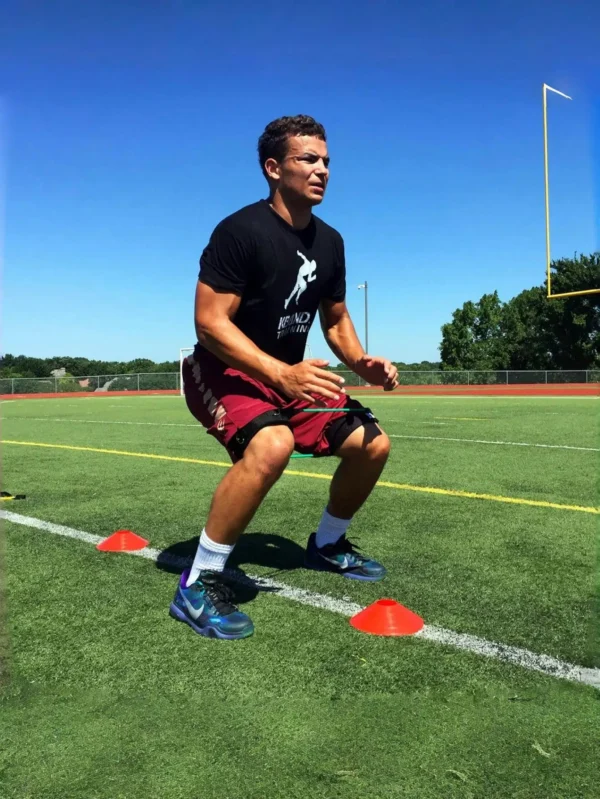 Bandes extensibles de cheville, bandes de résistance de force de Fitness pour la flexibilité, ensemble pour Yoga, hanche, jambe, entraîneur de force