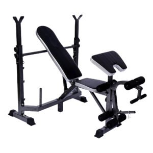 Banc de musculation pliable multifonction en métal avec banc abdominal inclinable Modèle 70070 - Expédition depuis l'Espagne Fabriqué en Chine