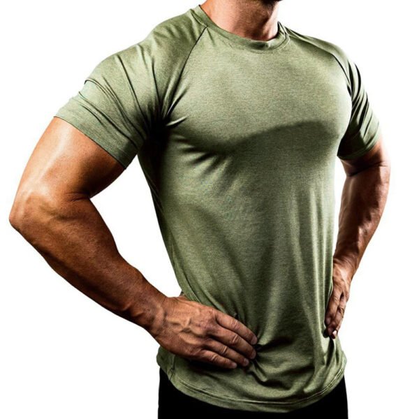 T-Shirt de sport pour hommes, vêtements de Fitness, musculation, affichage musculaire, ajusté, compressés, Design, t-shirts masculins