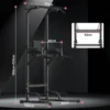 Tour de puissance multifonctionnelle pour la musculation à domicile, station de dip, barre côtelée, tour de puissance push-up, exercice abdominal, musculation