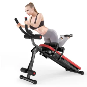 Appareil d'entraînement multifonctionnel à domicile pour l'entraînement abdominal pour l'entraînement complet du corps Machine abdominale Ab avec moniteur LCD jusqu'à 150 kg