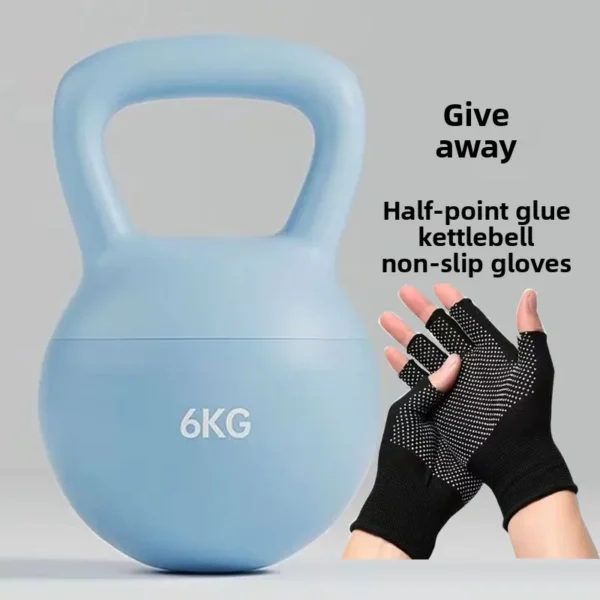kf-S054576b307194ba5ba12596339ee6ae8D Kettlebell souple pour femmes, entraînement de fitness à domicile, levage de hanches, squats, entraînement de force pour hommes, haltères, équipement de musculation