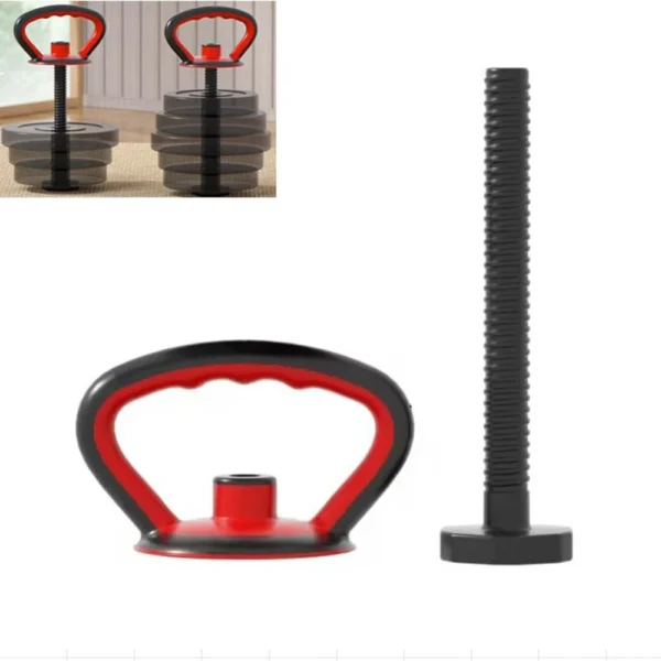 Poignée de Kettlebell en métal réglable, pour femmes et hommes, plaques de poids, force des bras, entraînement, bouilloire, poignée de cloche