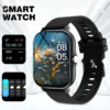 kf-S1d026872abbe430aa70c3afd32e4a609W Nouvelle montre intelligente pour hommes femmes cadeau plein écran tactile sport Fitness montre Bluetooth appel numérique Smartwatch