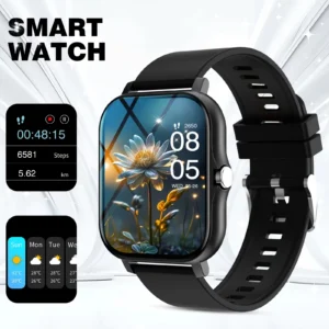 kf-S1d026872abbe430aa70c3afd32e4a609W Nouvelle montre intelligente pour hommes femmes cadeau plein écran tactile sport Fitness montre Bluetooth appel numérique Smartwatch