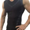 Gilet de sport d'été en soie glacée pour hommes, séchage rapide, coupe fine, fitness, course à pied, entraînement, haut moulant, sans manches