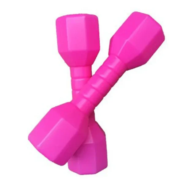 Équipement de Fitness en plastique pour enfants, haltère, entraînement, Performance, outil de danse en plein air, exercice d'entraînement, jouet coloré, 2 pièces