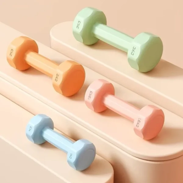 Nouveau 1kg haltère femmes Fitness équipement à domicile Kettlebell enfants école primaire hommes bras Muscle Yoga petit haltère ensemble