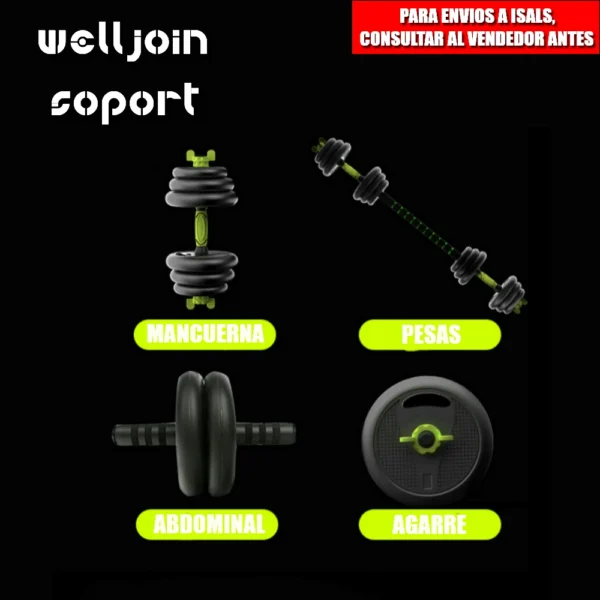 Ensemble d'haltères réglables (ensemble de 10 kg, 15 kg, 20 kg, 30 kg, 40 kg) - Ensemble de poids réglables pour l'entraînement physique et la musculation - Barre de connexion, salle de sport à domicile, hommes/femmes débutants