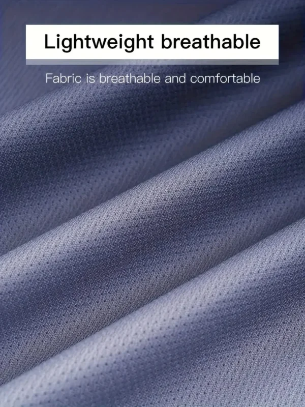 T-shirt haut tendance pour hommes, doux pour la peau, respirant, hautement élastique, à séchage rapide, 2025