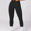 Leggings de Yoga pour femmes, taille haute, collants froncés, pour course à pied, cyclisme, pantalons de sport respirants, offre spéciale d'été