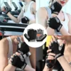 Gants de gymnastique femmes hommes haltérophilie haltère Fitness Sport entraînement gants d'exercice antidérapant respirant sans doigts gants de cyclisme