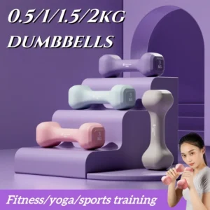 kf-S6f5a2fda664948c48cafde8f9359241cz Haltères portables pour entraînement musculaire, force, rééducation, Fitness, équipement d'exercice pour Sports de plein air, 0.5/1/1.5/2kg, 2 pièces