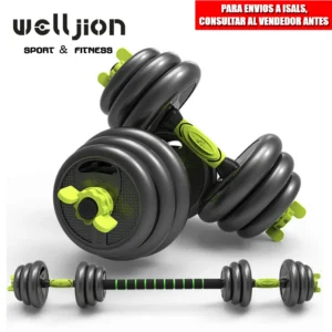 Ensemble d'haltères réglables (ensemble de 10 kg, 15 kg, 20 kg, 30 kg, 40 kg) - Ensemble de poids réglables pour l'entraînement physique et la musculation - Barre de connexion, salle de sport à domicile, hommes/femmes débutants