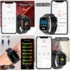 New Micro examen physique montre intelligente pour hommes acide urique graisse corporelle cinq organes santé montres Bluetooth appel SmartBracelet