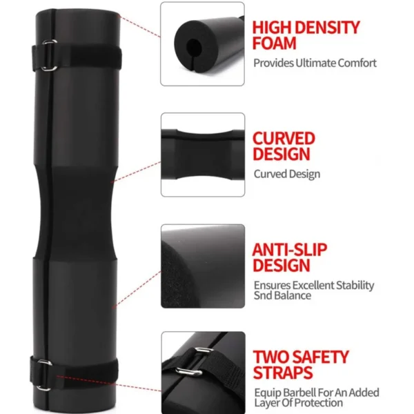 kf-Sc05f1d02f2b64751ae7186af63f7c354X Épaulettes d'haltères épaisses pour Squat, coussinets de cou en mousse pour haltérophilie, pousses de hanche, Powerlifting, Deadlift, gymnastique, entraînement physique