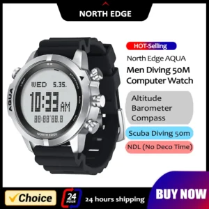 kf-Scdbe04e1181843b682c87009a5f0c831C Montre intelligente pour hommes montre d'ordinateur de plongée professionnelle plongée sous-marine NDL (sans temps déco) 50M altimètre baromètre boussole nouveau
