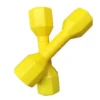 Équipement de Fitness en plastique pour enfants, haltère, entraînement, Performance, outil de danse en plein air, exercice d'entraînement, jouet coloré, 2 pièces