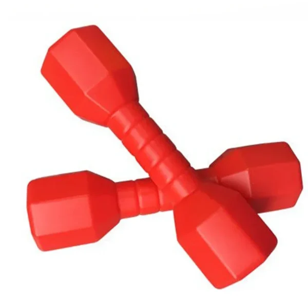 Équipement de Fitness en plastique pour enfants, haltère, entraînement, Performance, outil de danse en plein air, exercice d'entraînement, jouet coloré, 2 pièces