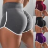 kf-Se2f1d96dad5342f6ace1e79ab8296a633 Short d'été pour femmes, pour sport, Fitness, Gym, Slim, décontracté, Yoga, taille basse, pantalon court extensible, vêtements de gymnastique