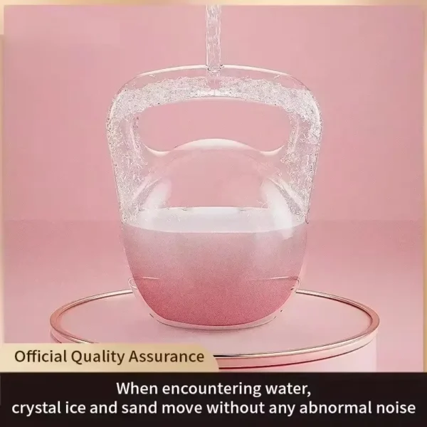 KettleHavana rempli d'eau douce pour la perte de poids, équipement d'exercice, fitness à domicile, fitness, yoga, hanche, squat profond, poids, 2-8kg