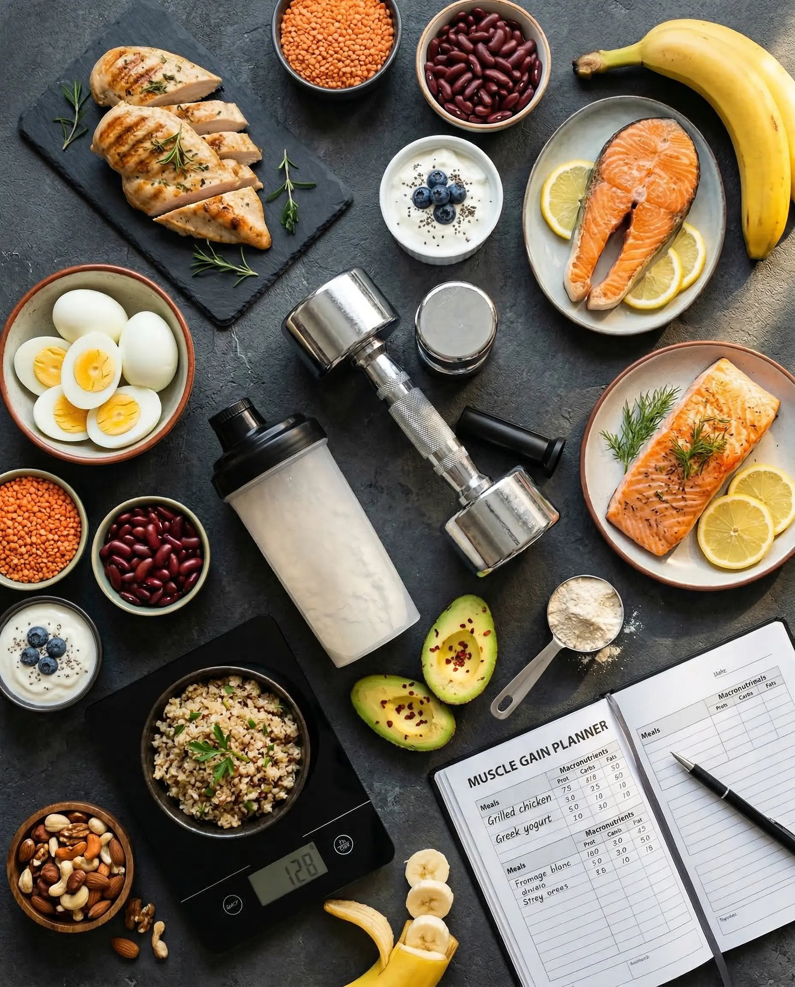 Prise de Masse Musculaire – Que manger pour gagner du muscle (sans prendre que du gras) ?