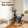 Vélo d'Appartement pour la Maison - Vélo de Fitness d'Intérieur Silencieux avec Résistance Magnétique Réglable, Écran LCD, Siège Confortable, pour Entraînement Cardio, Capacité de Charge 122KG