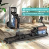 Rameur pour la maison, rameur d'eau avec moniteur Bluetooth, support de tablette réglable pour rameur pliable