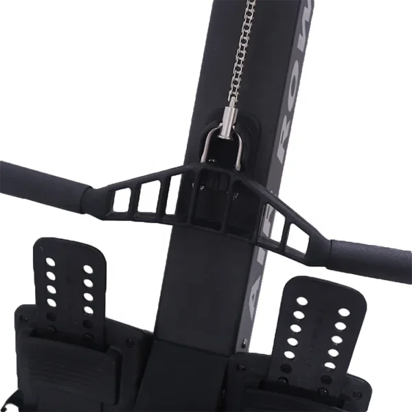 Rameur pliable à résistance à l'air pour usage domestique, rameur compact réglable