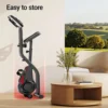 Vélo d'exercice à domicile, résistance magnétique silencieuse, 8 niveaux réglables, siège et guidon réglables, écran LCD