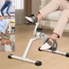 Mini vélo d'exercice à pédale Portable, Machine d'exercice à résistance réglable, antidérapante pour la rééducation des jambes en intérieur