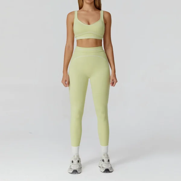 Costume de Yoga pour femmes, survêtement, soutien-gorge de sport, Legging taille haute, short, ensemble de gymnastique, Fitness, course à pied, vêtements d'entraînement, Push Up