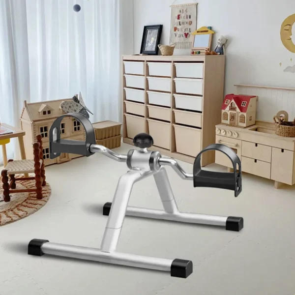 Mini vélo d'exercice à pédale Portable, Machine d'exercice à résistance réglable, antidérapante pour la rééducation des jambes en intérieur