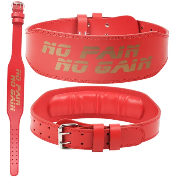 Ceinture d'haltérophilie 1PC ceinture de poids de gymnastique pour dynamophilie Squat musculation entraînement Fitness haltérophilie soutien pour hommes femmes