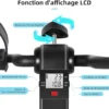 Mini Vélo d'Appartement, Pedalier d'appartement Portable avec Ecran LCD, Résistance Réglable, Bras Jambes Entraîner, Noir/Noir Argent