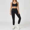 Costume de Yoga pour femmes, survêtement, soutien-gorge de sport, Legging taille haute, short, ensemble de gymnastique, Fitness, course à pied, vêtements d'entraînement, Push Up