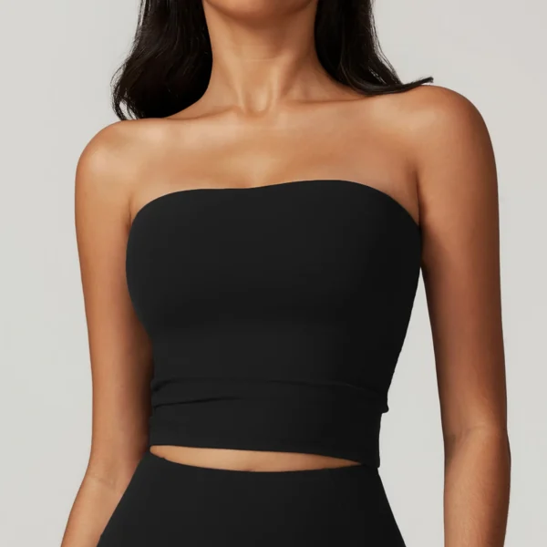Gilet de Yoga sans bretelles pour femmes, soutien-gorge de sport Sexy, beau dos, sous-vêtements pour femmes, haut de Fitness à séchage rapide, absorbant les chocs