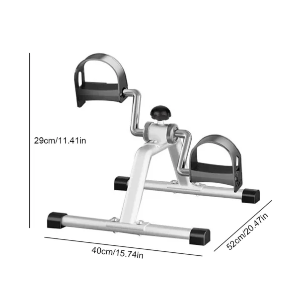 Mini vélo d'exercice à pédale Portable, Machine d'exercice à résistance réglable, antidérapante pour la rééducation des jambes en intérieur