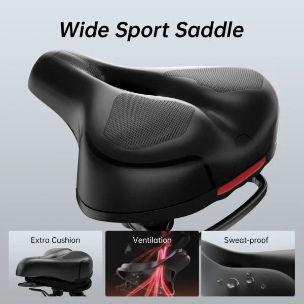 Vélo de spinning, équipement d'entraînement à domicile, réglable en continu, Vélo avec support pour tablette plus large.