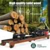 Rameur à eau pour usage domestique, en bois, pliable, avec écran et tablette, support Bluetooth, siège confortable, capacité de charge jusqu'à 180 kg