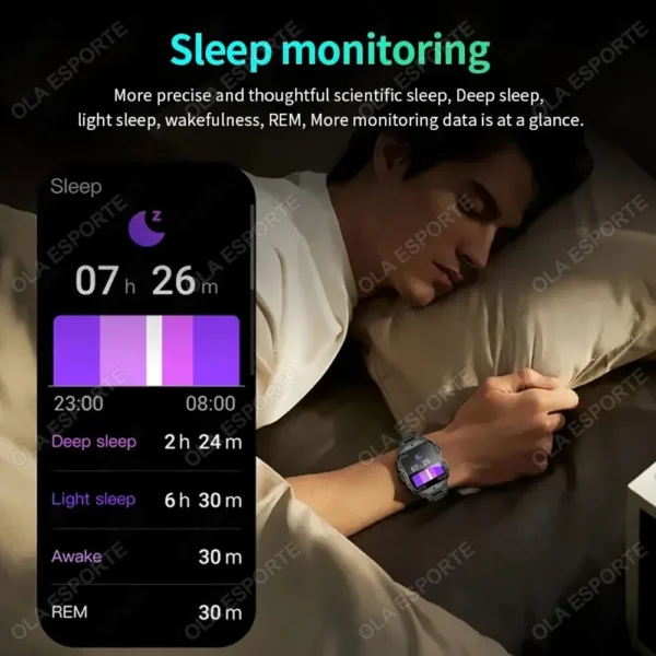 2026 nouveau robuste militaire GPS montre intelligente hommes Bluetooth appel surveillance de la santé AI voix Sport étanche montres intelligentes pour Android