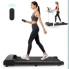 Tapis de course – Écran LED, vitesse de 1 à 6 km/h, moteur 2,25 CV, zone de course de 900 x 380 mm, utilisation domestique