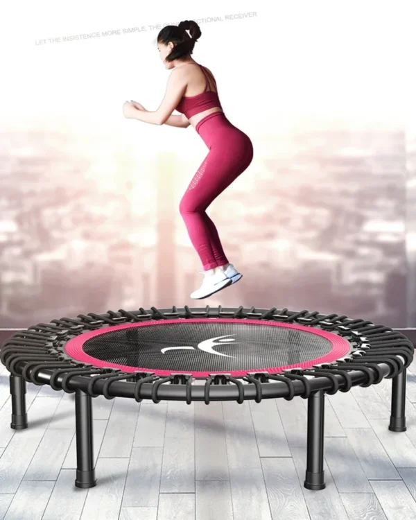 Trampoline de fitness silencieux pour adultes et enfants, longueur de poignée réglable, Donan intérieur.