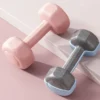 Ensemble d'haltères pour femmes, 1 kg, pour entraînement aérobique, musculation, salle de sport, fitness à domicile