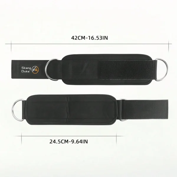 Sangles de cheville de Fitness, anneau en D réglable, manchettes de soutien, gymnastique, force des jambes, poulie avec boucle, garde de sport, agents de sécurité