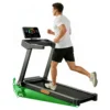 Tapis roulant inclinaison réglable à 15 %, vitesse de 14 km/h, moteur puissant sans balais de 3,5 CV, charge maximale de 180 kg, bande de course de 40×107 cm, écran LED et accoudoirs pour la fréquence cardiaque, système d'absorption des chocs multicouche pour la protection des genoux, surface de course extra-large