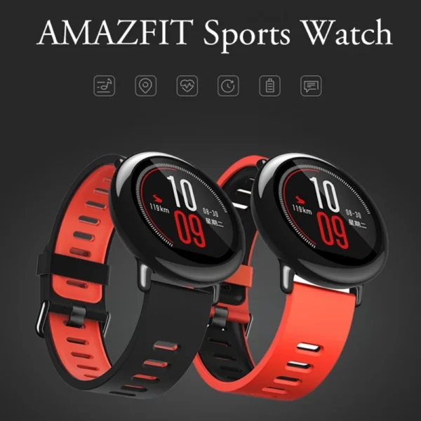 Montre connectée Pace pour hommes, originale, avec micrologiciel global, Bluetooth, GPS, stock en anglais, 95 nouvelles montres