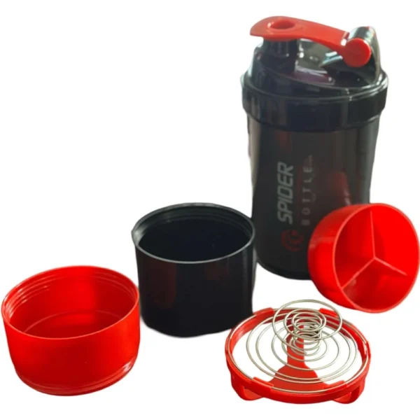 Shaker à protéines de qualité supérieure, 20 oz, avec agitateur en métal, idéal pour les shakes protéinés et les boissons pré-entraînement